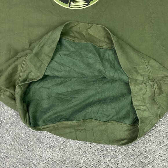 CM Punk Hoodie Men's 3XL Green Pullover WWE Hooded Sweatshirt Lightning Best - Picture 5 of 12